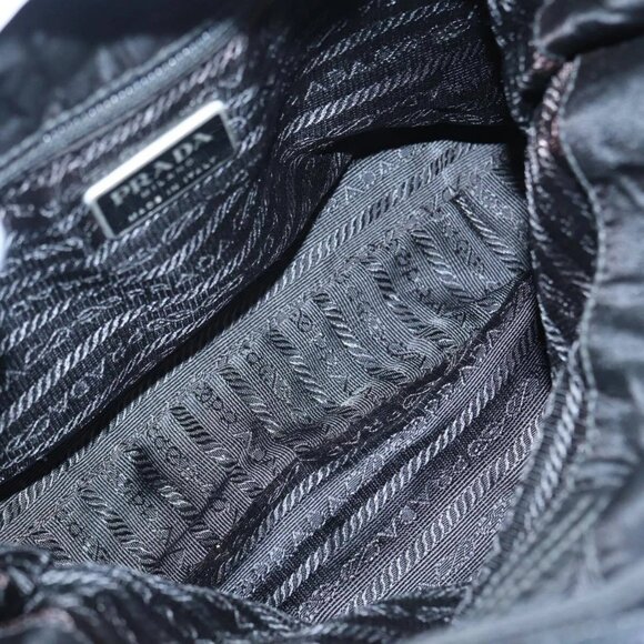 PRADA Hand Bag Nylon Black Auth bs16849 - Picture 12 of 16